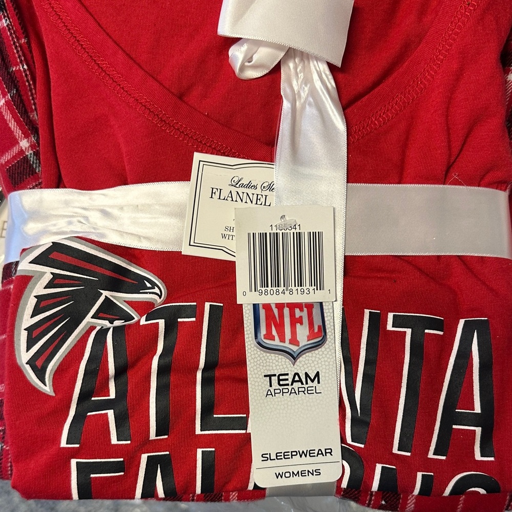Atlanta Falcons Red Sleepwear Set